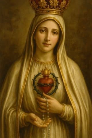 Virgen de Fátima. Icono de Fátima