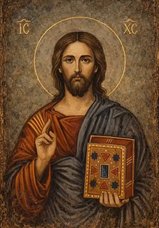 Cristo Pantocrátor. Monte Sinaí